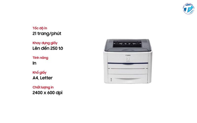 Thông số cơ bản của máy in Canon 3300